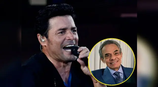El cantante Chayanne utilizó sus redes sociales para darle triste adiós al 'Príncipe de la canción'
