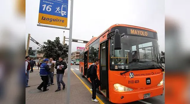 Comuna de Lima informa que el alza no tiene aval de Protransporte