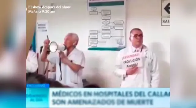 Médicos de hospital en el Callao reciben amenazas de muerte [VIDEO]