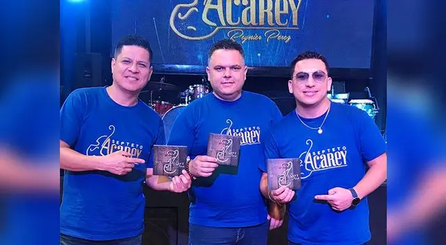 Septerto Acarey en su mejor momento