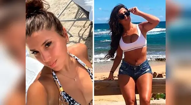 Yahaira Plasencia luce su espectacular figura en las playas norteamericanas