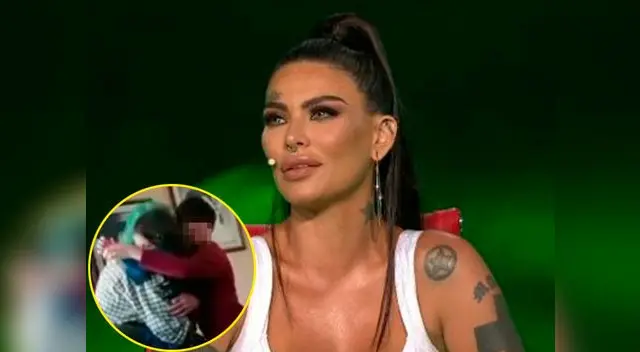 La modelo Angie Jibaja abrazó a sus hijos, a quienes no veía hace tres meses La modelo Angie Jibaja abrazó a sus hijos, a quienes no veía hace tres meses