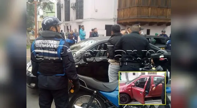 Según testigos habrían sido dos los presuntos ladrones Según testigos habrían sido dos los presuntos ladrones