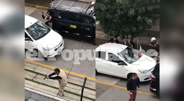 Seguridad de Gloria Montenegro intervino a falsos colectiveros Seguridad de Gloria Montenegro intervino a falsos colectiveros