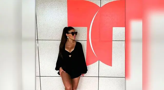 Yahaira Plasencia en su paso por Telemundo Yahaira Plasencia en su paso por Telemundo