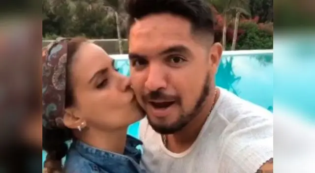 La pareja del futbolista Juan Manuel Vargas no dudó en demostrar lo mucho que lo quiere