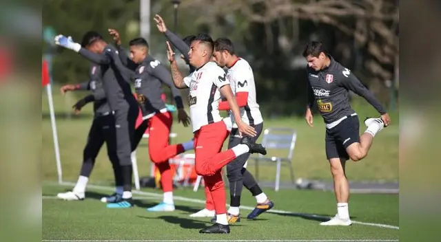 La selección se ejercitó en Buenos