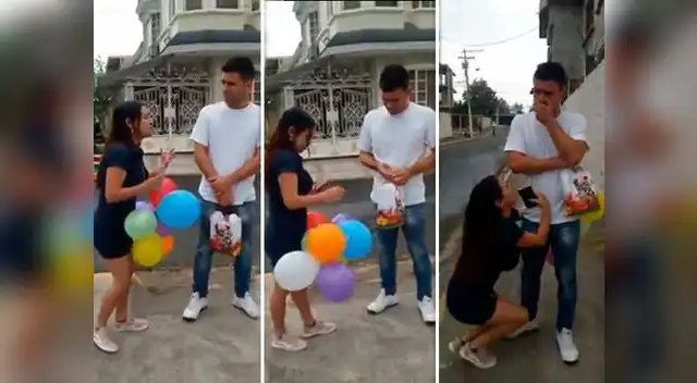 Joven pide perdón a su exnovio