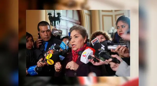 Luz Salgado se mostró “dolida” al saber que “El señor de los Milagros” no pasará por el Congreso