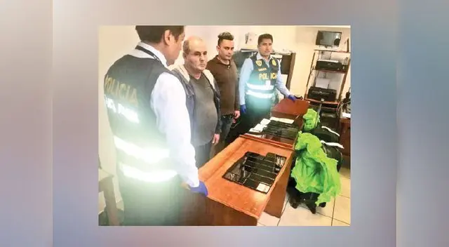Telefónos valorizados en  90 mil soles, fueron incautados