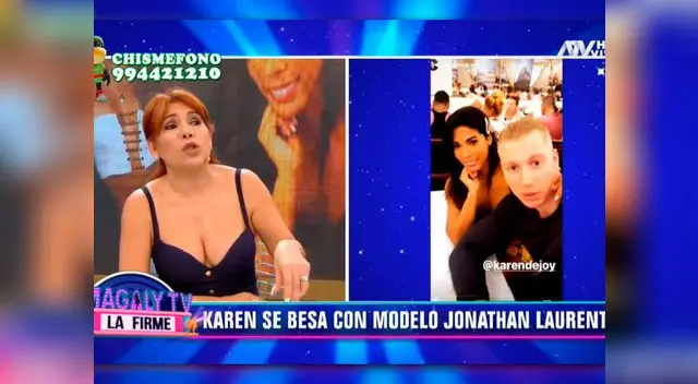 Karen Dejo tendría nueva pareja Karen Dejo tendría nueva pareja