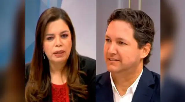 Milagros Leiva y Daniel Salaverry se enfrentan en vivo
