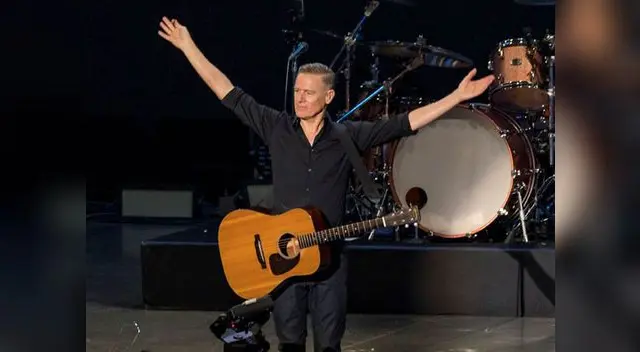 Bryan Adams ya se encuentra listo para su concierto en Lima
