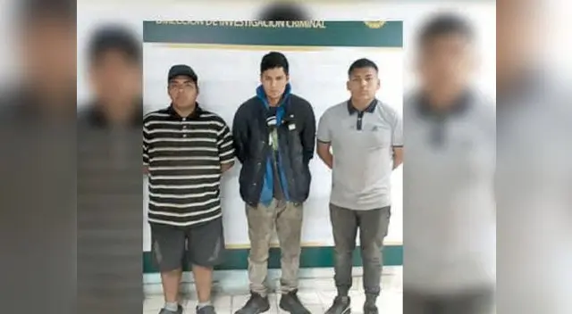 Tres integrantes de una banda dedicada al robo 