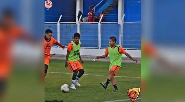 Andahuaylas FC quedó listo para enfrentar al Miguel Grau. FOTO: Facebook Andahuaylas  FC