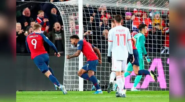 Sobre la hora King empata para Noruega y retraza clasificación de  España. FOTO: EFE