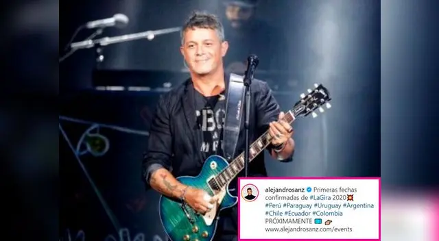 Fanes de Alejandro Sanz ya cuentan los días para comprar las entradas
