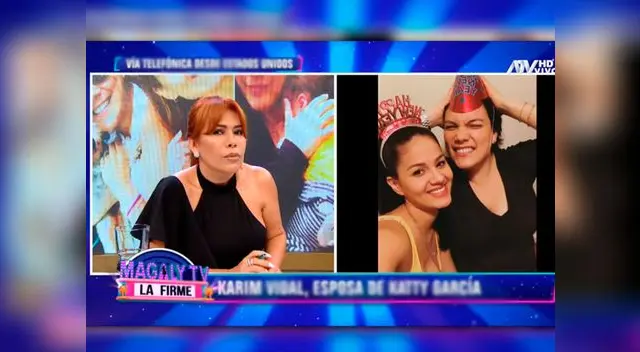 Magaly Medina sostuvo un diálogo con Karim Vidal