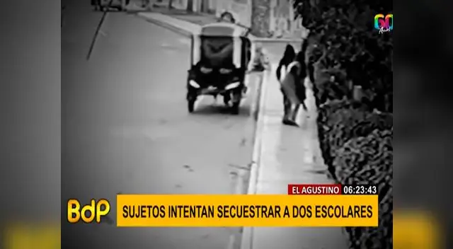Escolares se salvaron de ser secuestradas Escolares se salvaron de ser secuestradas