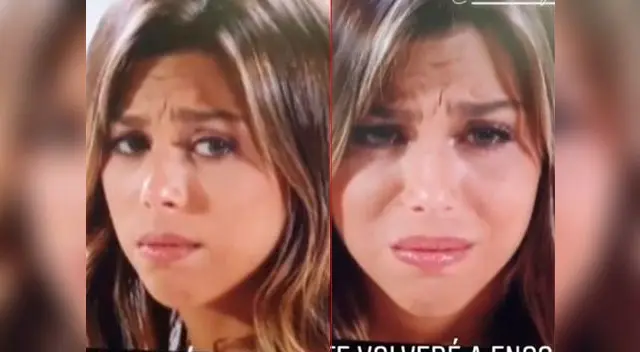 Alondra García Miró protagoniza escena de dolor