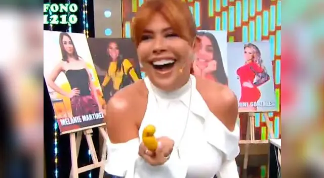 Magaly se burla del cantante en su programa Magaly se burla del cantante en su programa