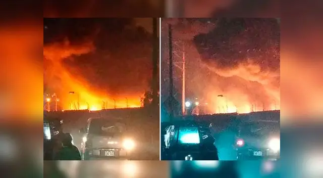 Se informó que hasta el momento al menos 11 unidades de bomberos se encuentran en el lugar Se informó que hasta el momento al menos 11 unidades de bomberos se encuentran en el lugar