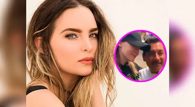 La cantante visitando a unos amigos en Los Ángeles