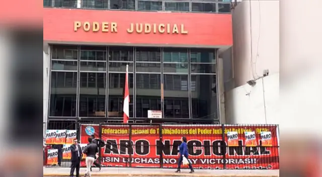 Los trabajadores del Poder Judicial realizan una huelga a nivel nacional Los trabajadores del Poder Judicial realizan una huelga a nivel nacional