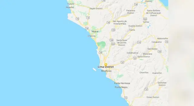 Sismo en Lima de esta noche fue de 4,5 Sismo en Lima de esta noche fue de 4,5