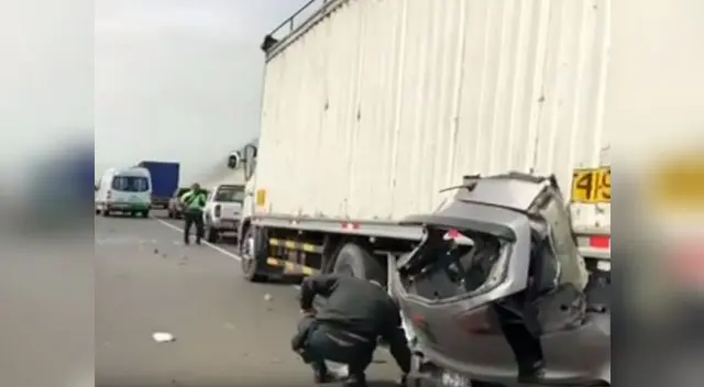 Trágico accidente en la Panamericana Norte Trágico accidente en la Panamericana Norte