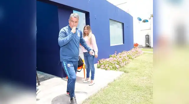 El técnico de Alianza Lima espera que su equipo pueda ganar mañana al Melgar . FOTO: LIBERO