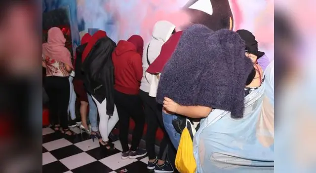 Fueron nueve las mujeres detenidas, siendo ocho de ellas de nacionalidad venezolana