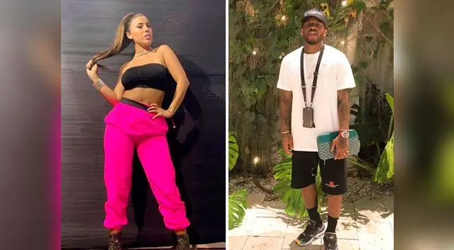 Yahaira Plasencia deleitó a Jefferson Farfán con su tema musical