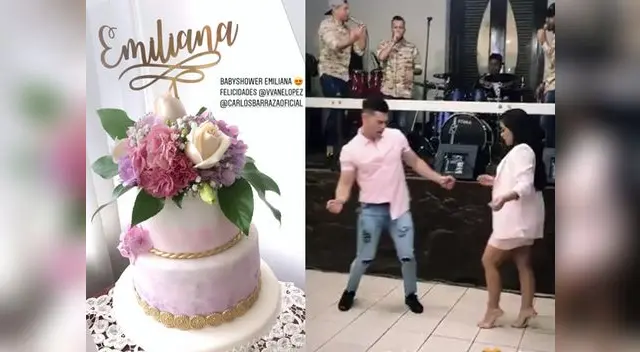 A ritmo de salsa celebran baby shower 