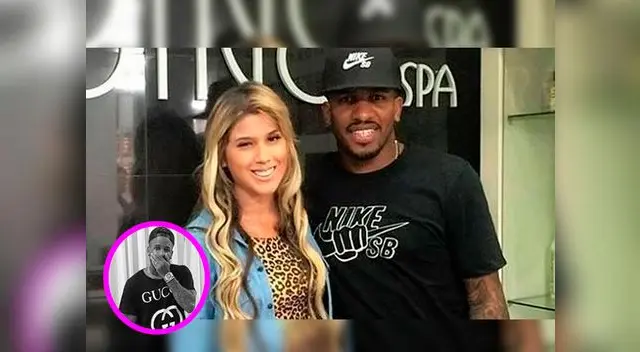 Jefferson Farfán captó en sus historias de Instagram a su ex Yahaira Plasencia 