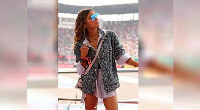 Belinda disfrutó de una tarde con mucha adrenalina Belinda disfrutó de una tarde con mucha adrenalina