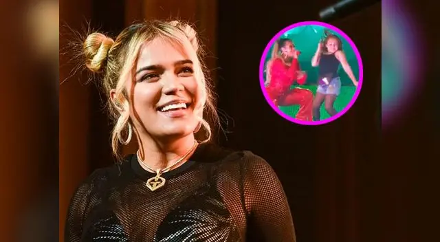 La niña le dio 'clases' de baile a Karol G La niña le dio 'clases' de baile a Karol G