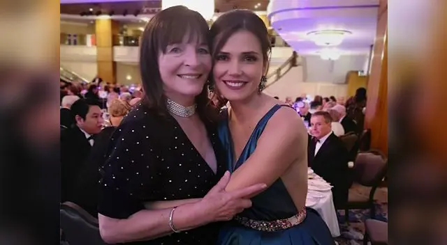Majlu Mantilla se luce en cumpleaños de la dueña del Miss Mundo en Londres
