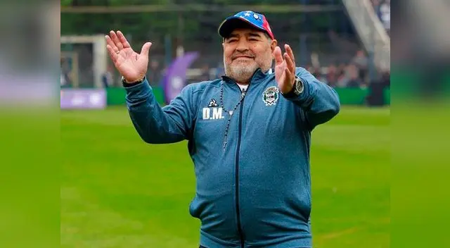 Diego Maradona, en la actualidad, es el entrenador de Gimnasia y Esgrima La Plata
