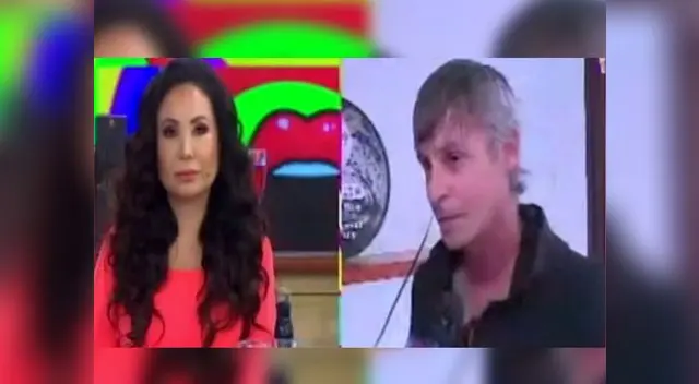 Janet Barboza pasó un incómodo momento al entrevistar a su expareja