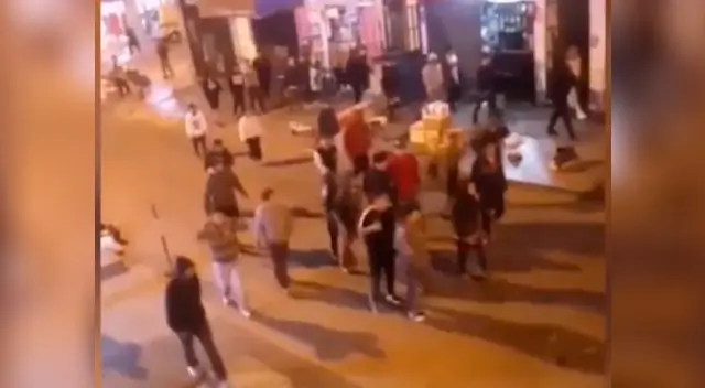 Grupo de personas agredieron a venezolanos