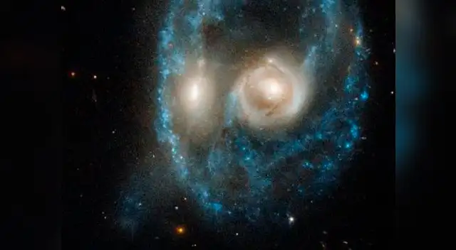 Cara cósmica descubierta por la NASA