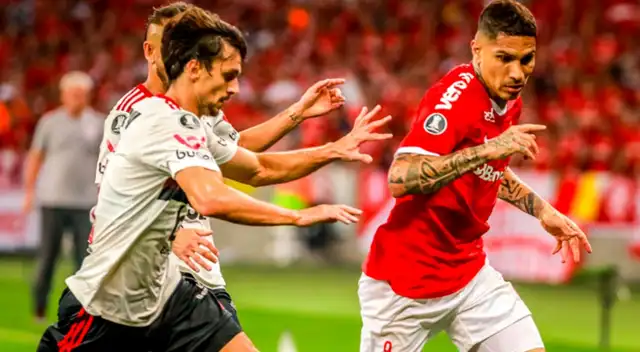 El Inter de Porto Alegre con  Paolo Guerrero igualó 1-1 con Paranaense
