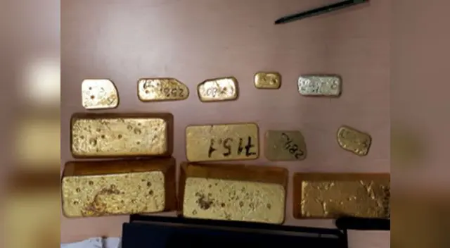 El Ministerio Público incautó más de 50 kilos de oro que iba a ser enviado a los Estados Unidos