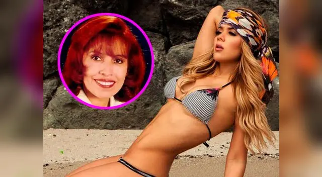 Magaly Medina cuestiono sus ingresos económicos de la modelo Magaly Medina cuestiono sus ingresos económicos de la modelo