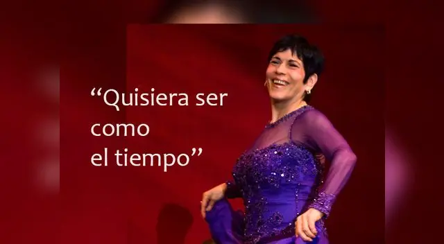 Cecilia Barraza confesó que le teme al tiempo y a lo que va dejando en el camino