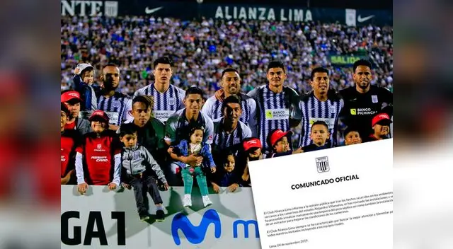 Alianza Lima se manifiesta por críticas de Alianza Universidad
