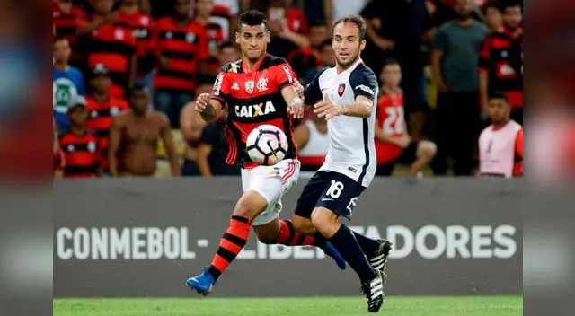 Miguel Trauco estuvo con Flamengo al inicio de la Copa Libertadores Miguel Trauco estuvo con Flamengo al inicio de la Copa Libertadores