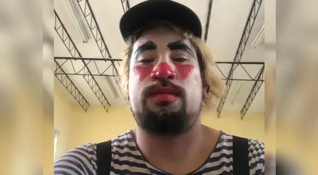 Aldo Miyashiro aparece con misterioso personaje Aldo Miyashiro aparece con misterioso personaje