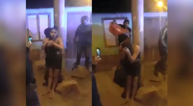 Vecinos capturaron a supuestos delincuentes. Vecinos capturaron a supuestos delincuentes.